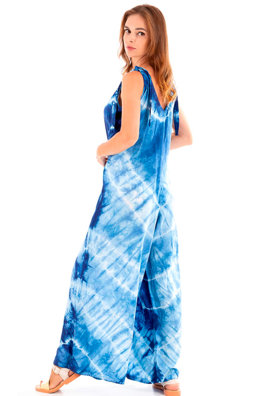 Macacao amplo com alcas de amarrar