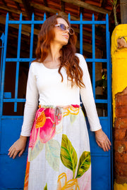 Blusinha básica em malha 